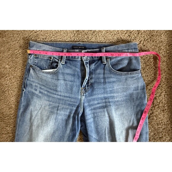 Lucky Brand Jeans Women Size 6/28 Sienna Boyfriend Midrise Distressed Jeans - Picture 6 of 12